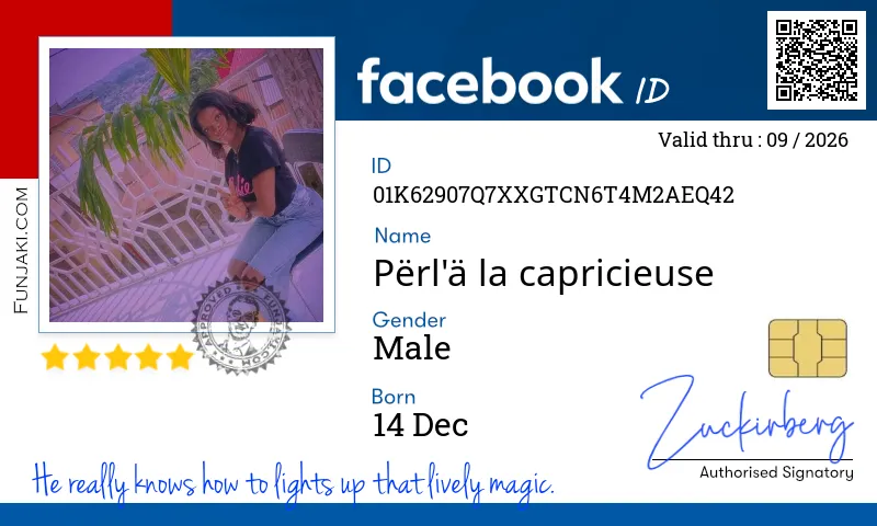 Facebook ID Card