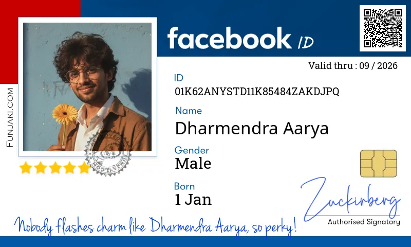 Facebook ID Card