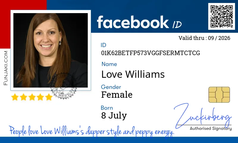Facebook ID Card