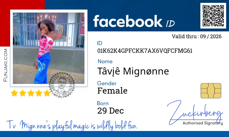Facebook ID Card