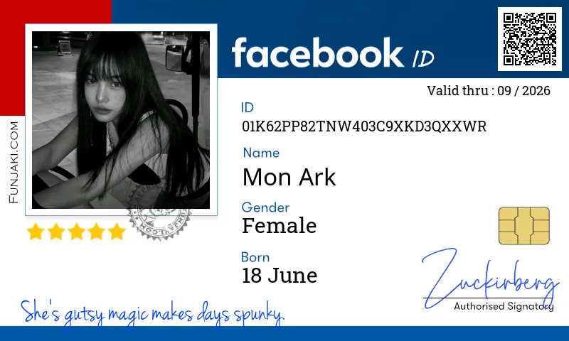 Facebook ID Card