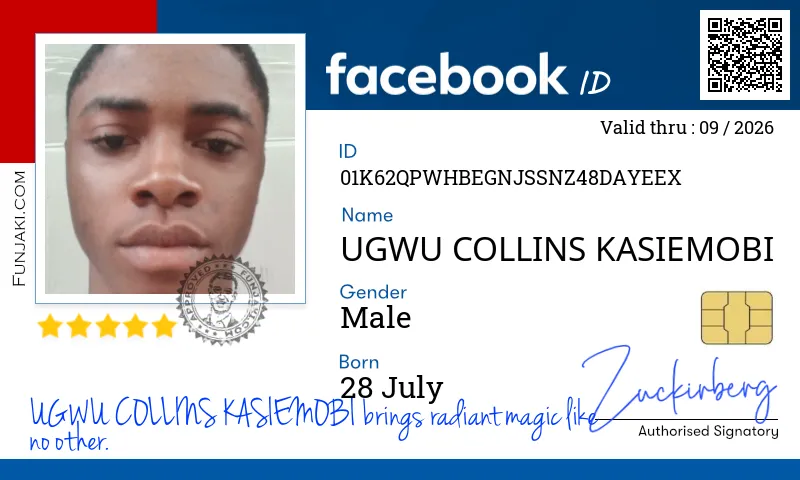 Facebook ID Card