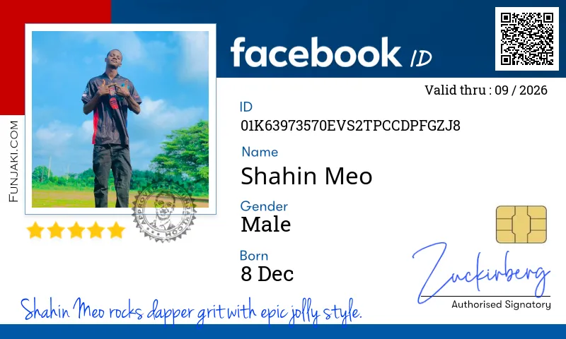 Facebook ID Card