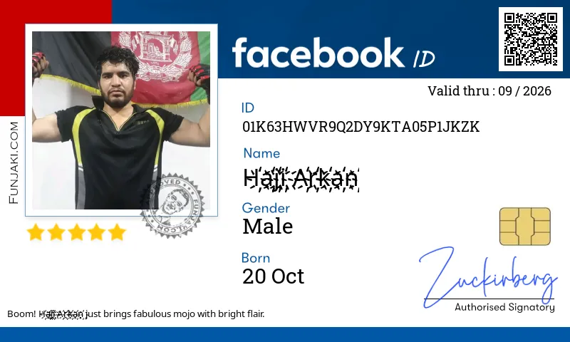 Facebook ID Card