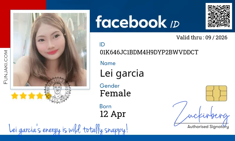 Facebook ID Card