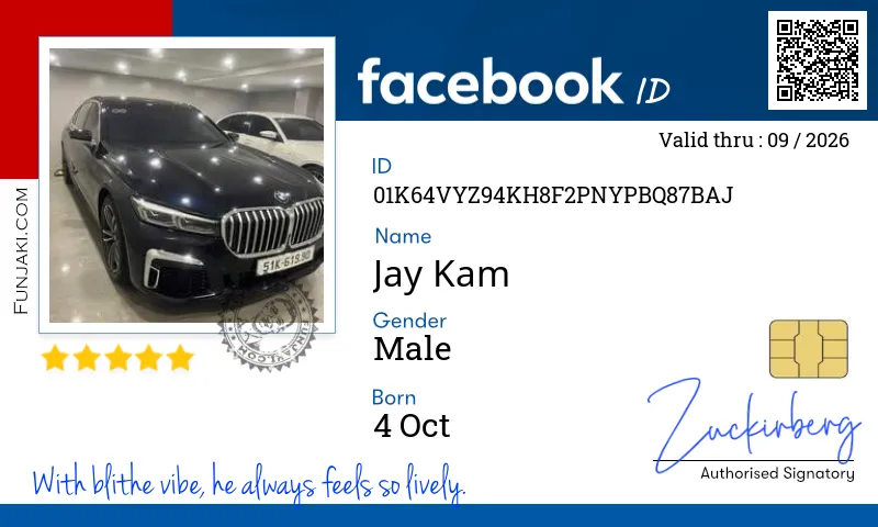 Facebook ID Card