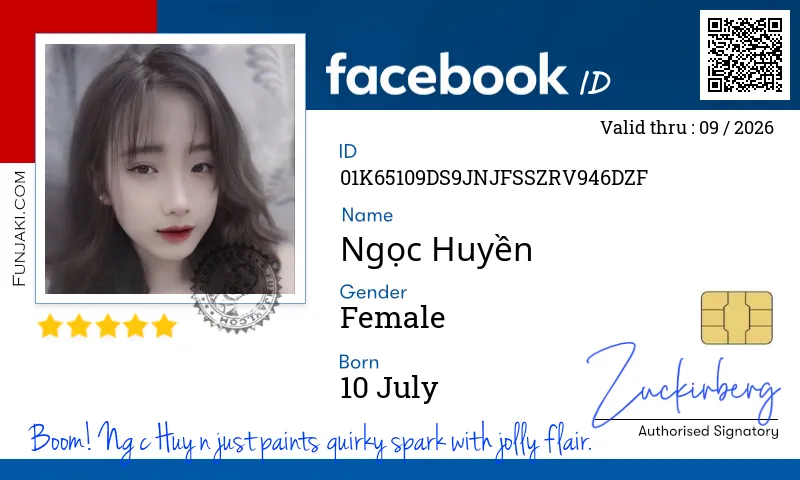 Facebook ID Card