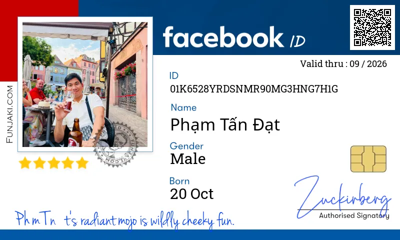Facebook ID Card