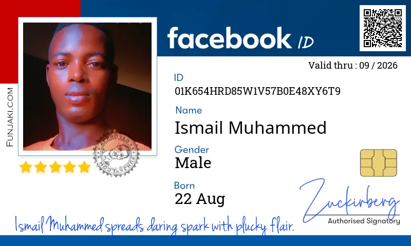 Facebook ID Card