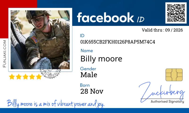 Facebook ID Card