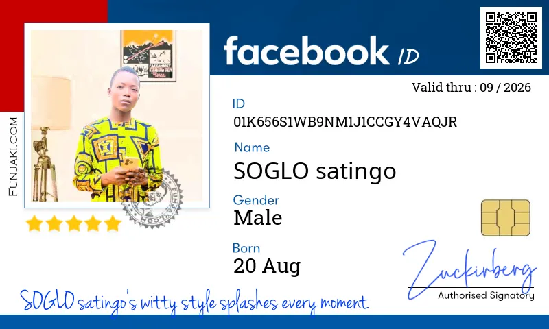 Facebook ID Card