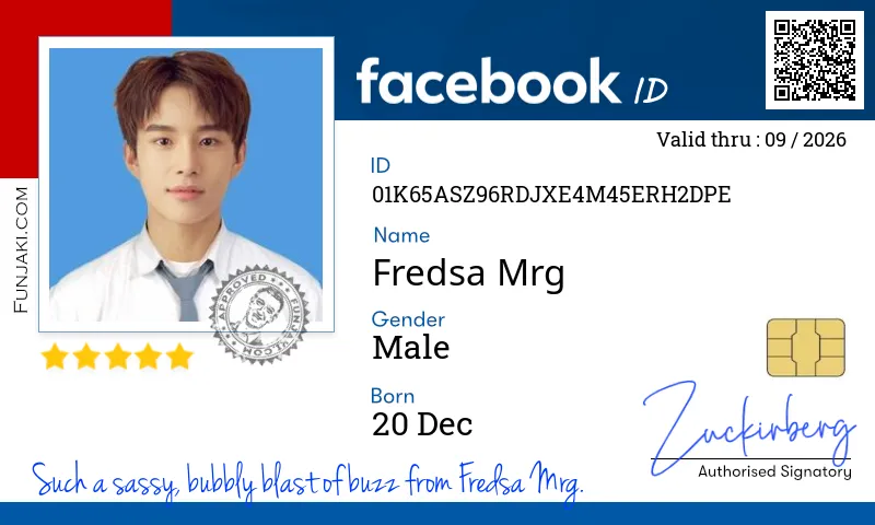 Facebook ID Card