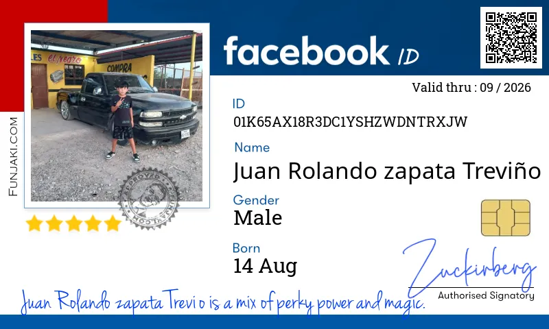 Facebook ID Card