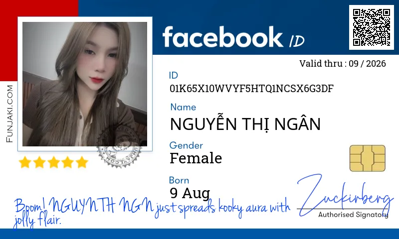 Facebook ID Card
