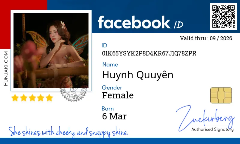 Facebook ID Card