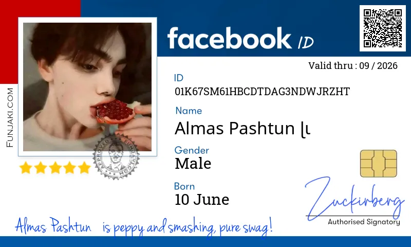 Facebook ID Card
