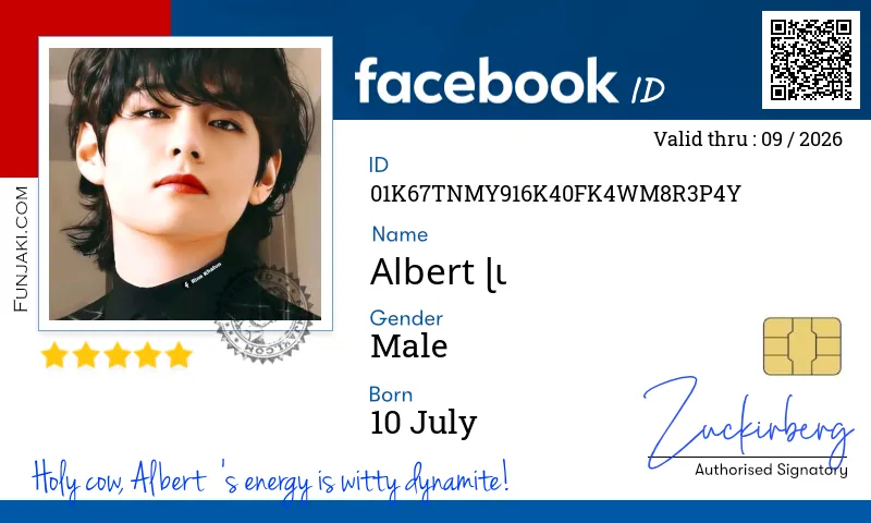 Facebook ID Card