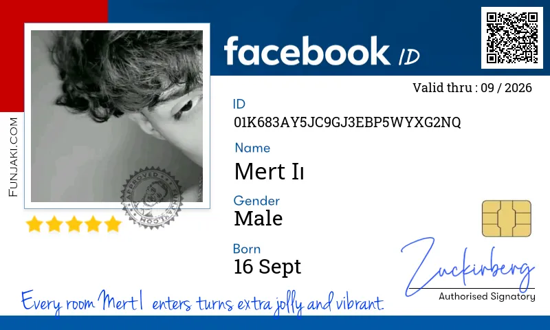 Facebook ID Card