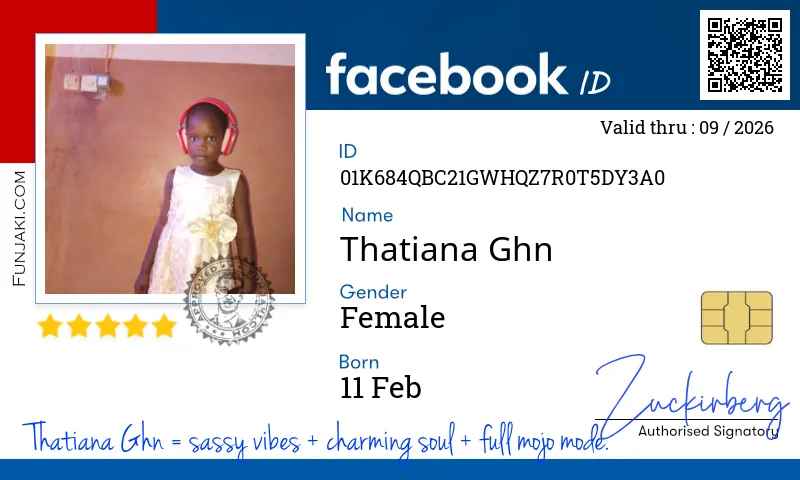 Facebook ID Card
