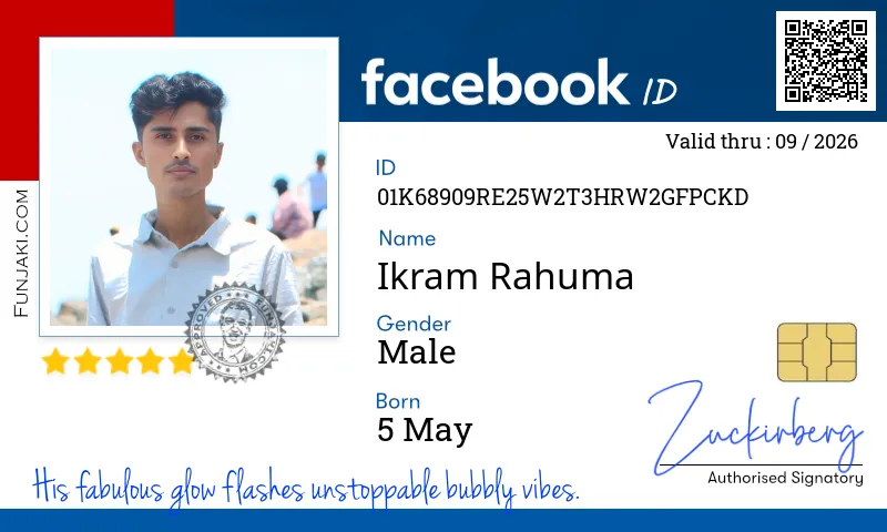 Facebook ID Card