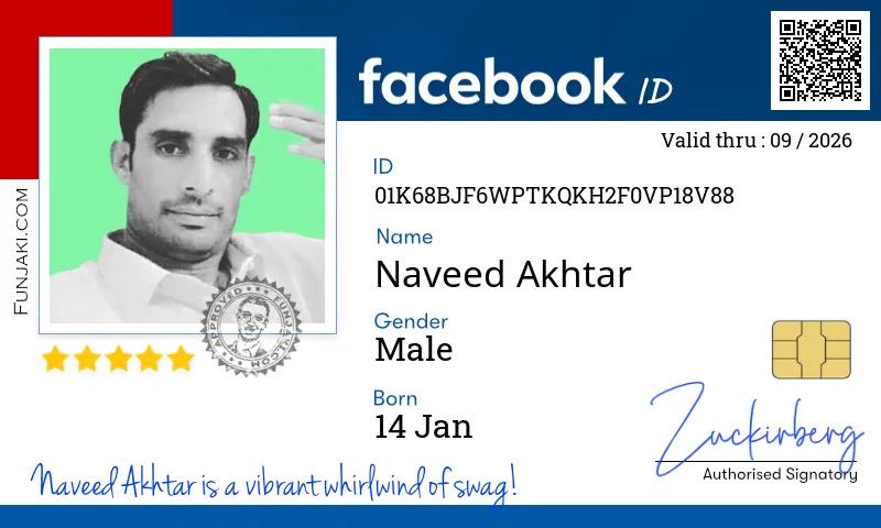 Facebook ID Card
