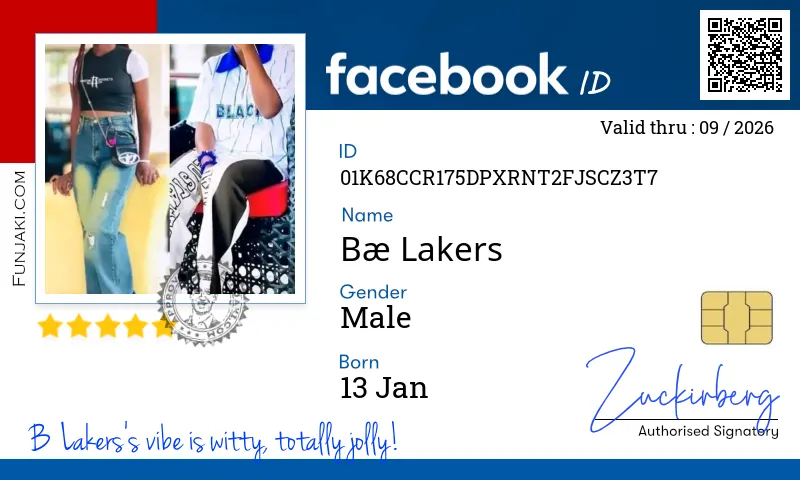 Facebook ID Card