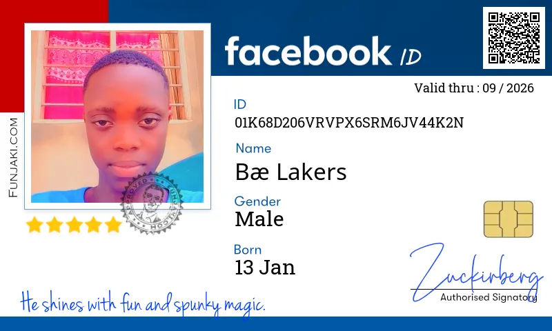 Facebook ID Card