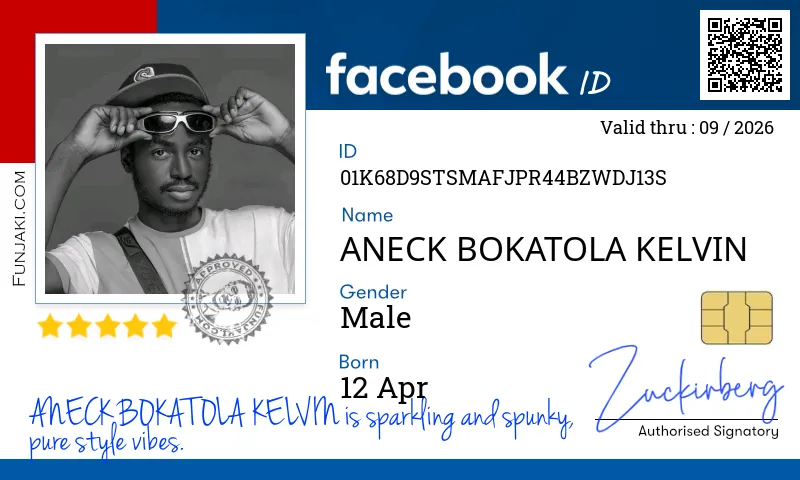 Facebook ID Card