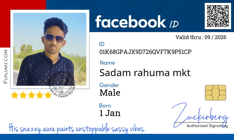Facebook ID Card