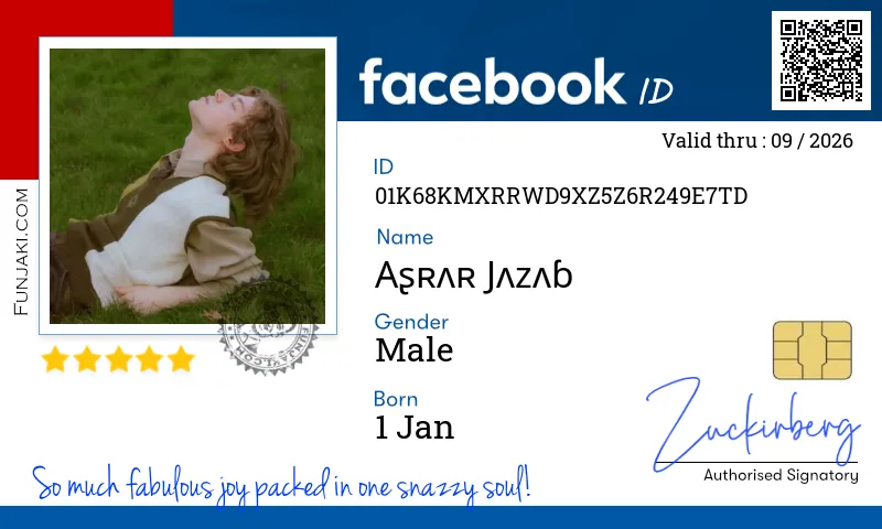 Facebook ID Card