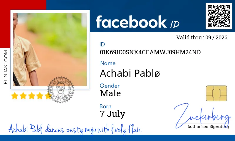 Facebook ID Card