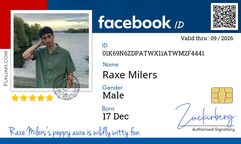 Facebook ID Card