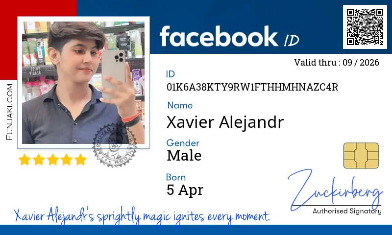 Facebook ID Card