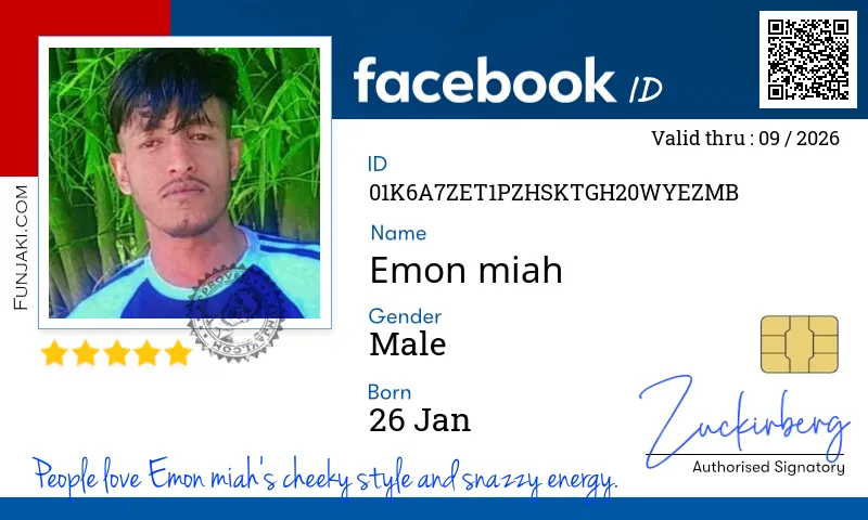 Facebook ID Card
