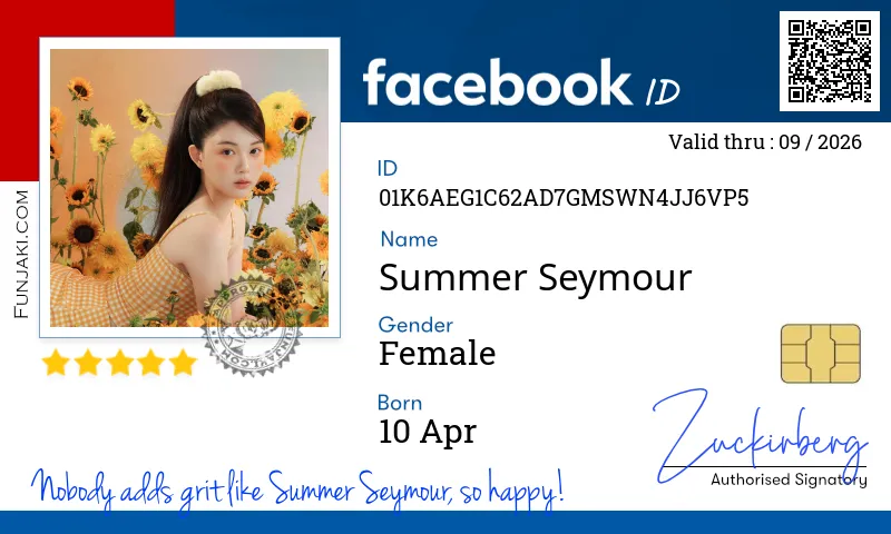 Facebook ID Card