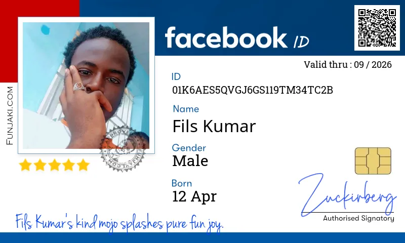 Facebook ID Card