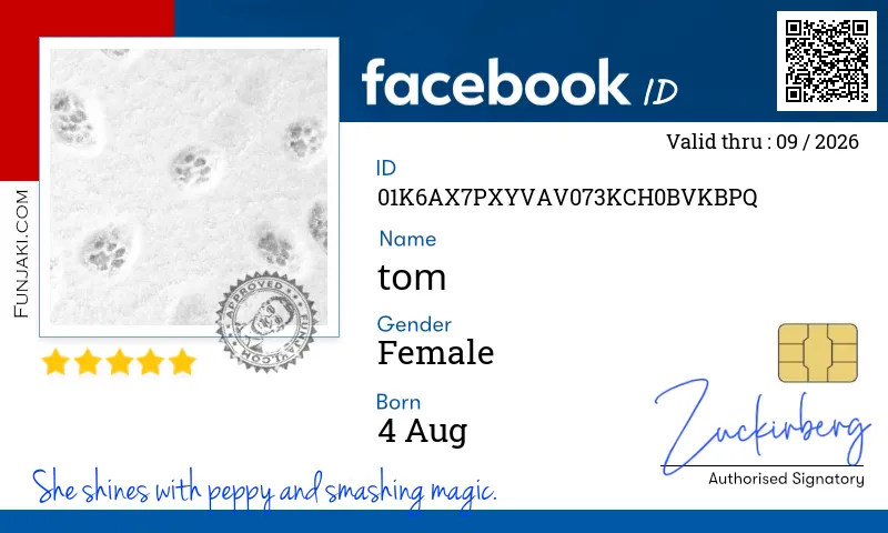 Facebook ID Card