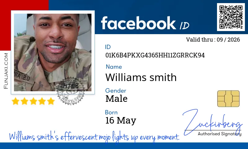 Facebook ID Card