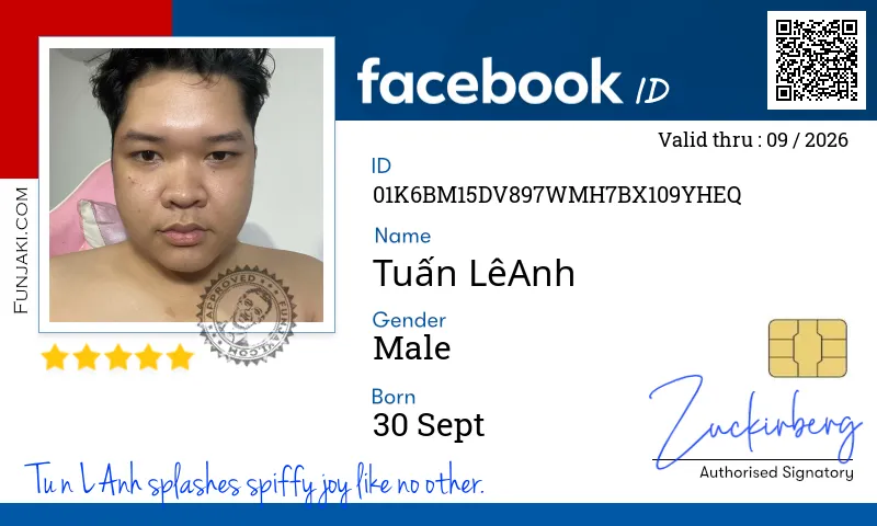 Facebook ID Card