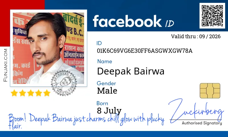 Facebook ID Card