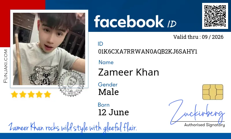 Facebook ID Card