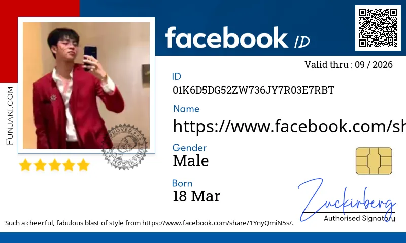 Facebook ID Card