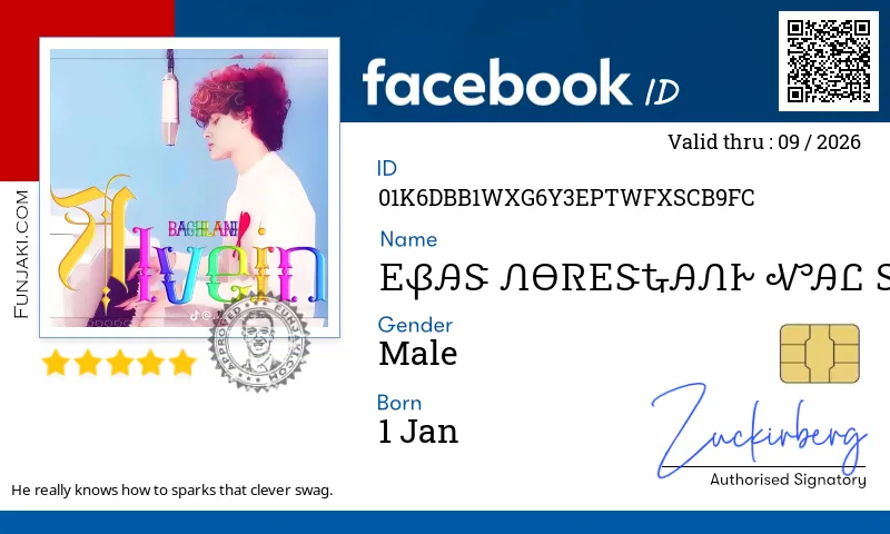 Facebook ID Card