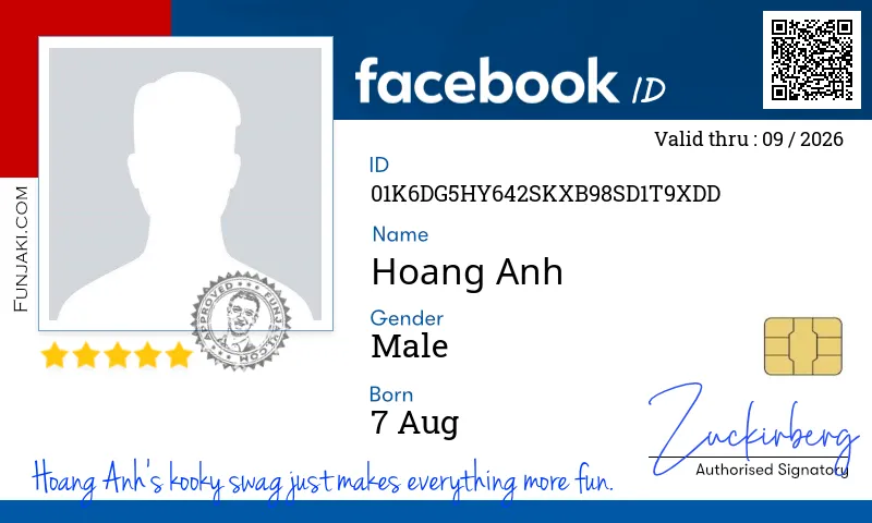 Facebook ID Card