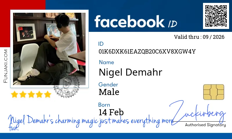 Facebook ID Card