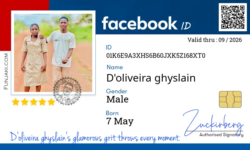 Facebook ID Card