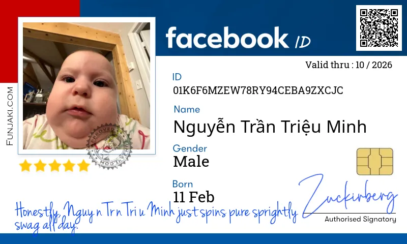 Facebook ID Card