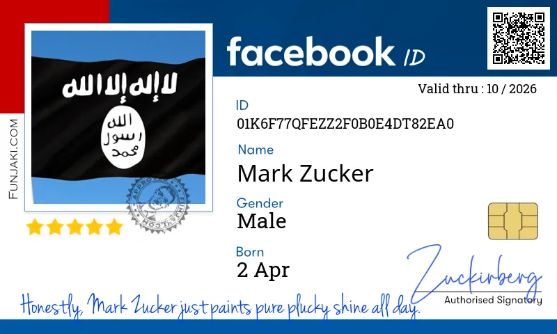 Facebook ID Card