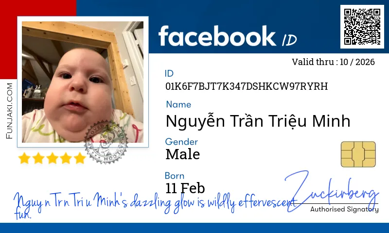 Facebook ID Card