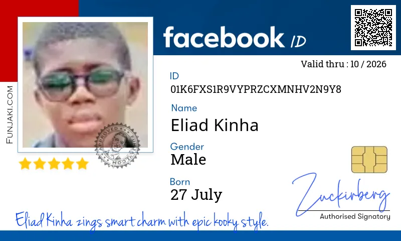 Facebook ID Card